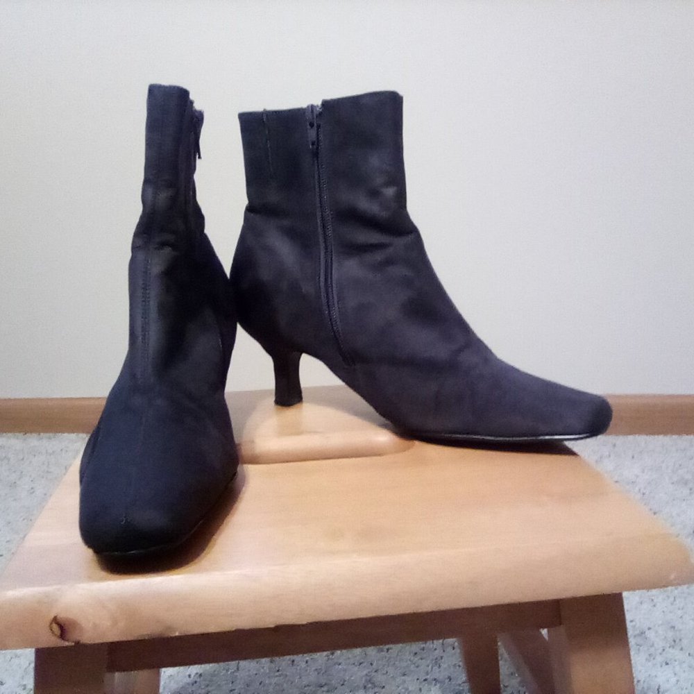 Faux Suede Booties